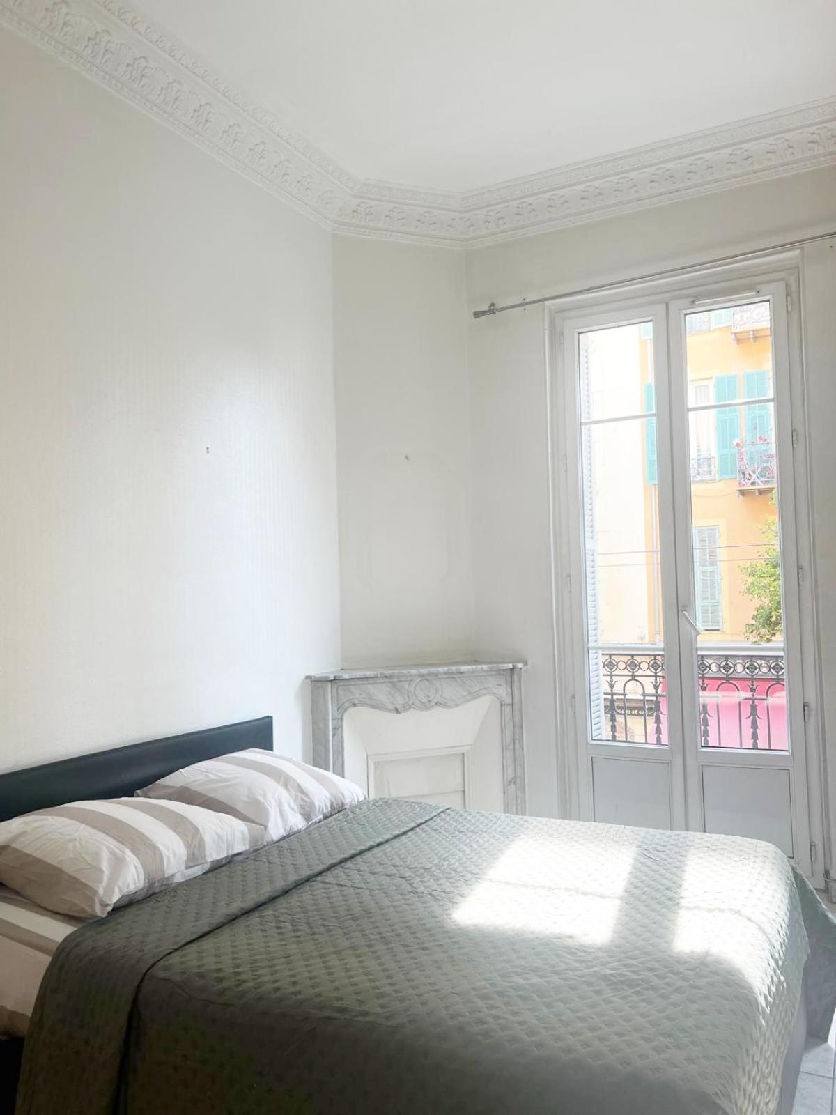 Spacieux Appartement Climatise Centre Nice Bagian luar foto