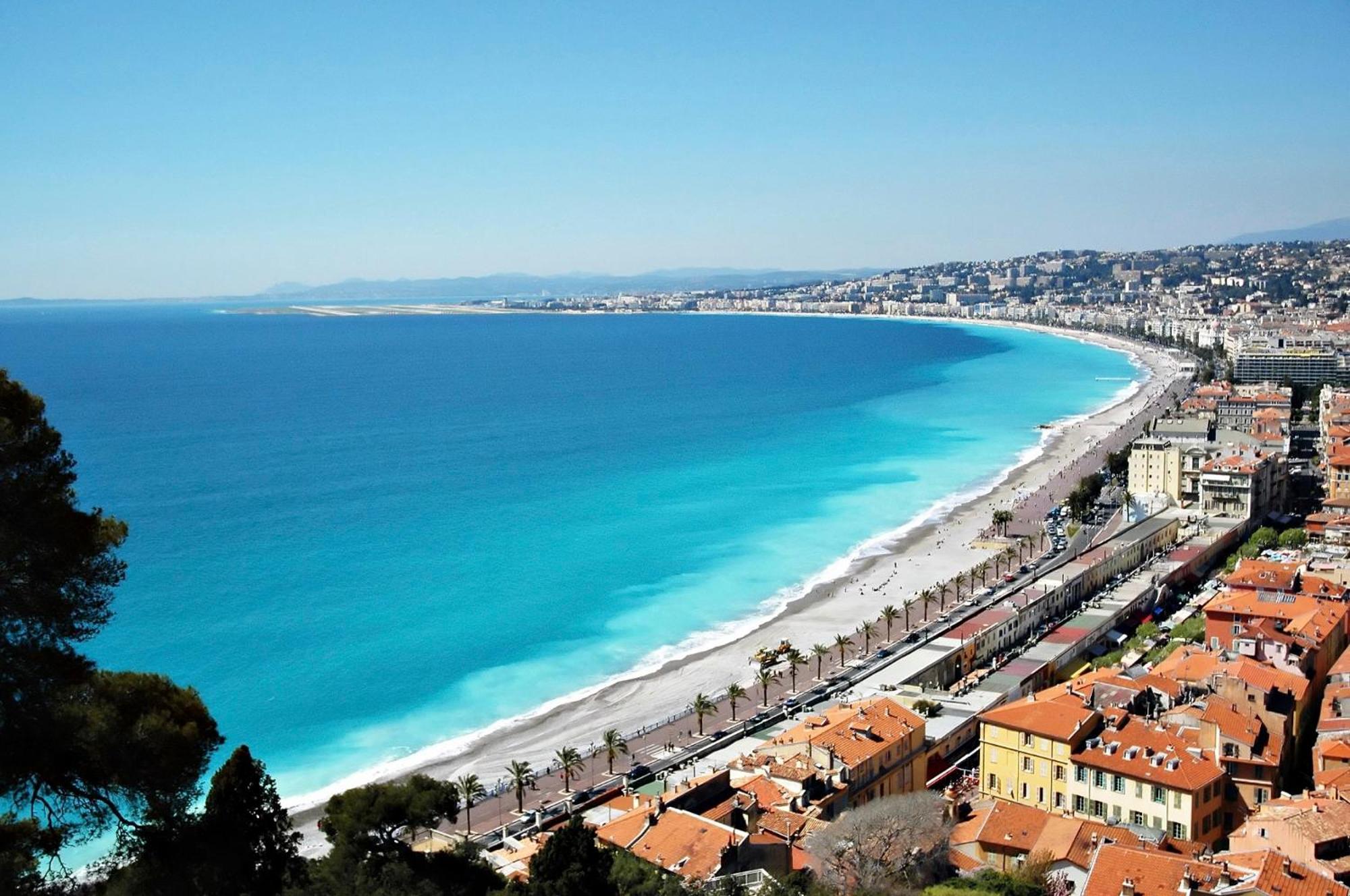 Spacieux Appartement Climatise Centre Nice Bagian luar foto